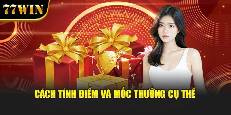 Cách tính điểm và mốc thưởng cụ thể